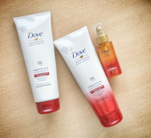 Atsiliepimas: "Dove" šampūnas, kondicionierius ir aliejus iš "Regenerate Nutrition" serijos