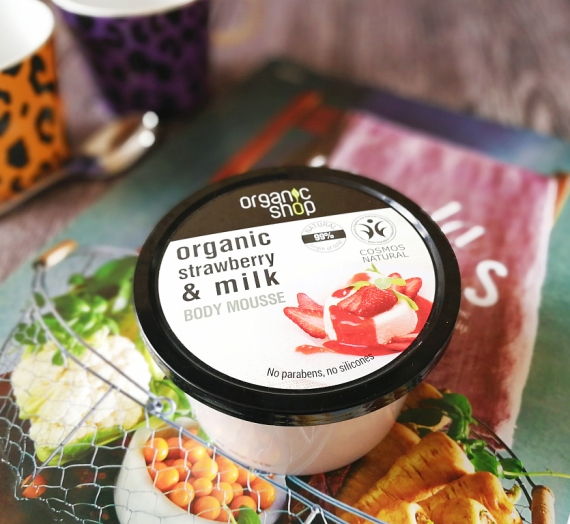 Čia jogurtas ar kremas? “Organic Shop” kūno priežiūros priemonės “Strawberry and milk” apžvalga